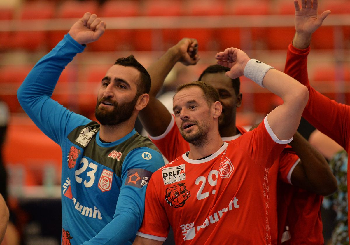 FOTO. S-au întors „dulăii” adevărați! Dinamo a obținut prima victorie în grupa B a EHF European League, 29-27 cu Nîmes!