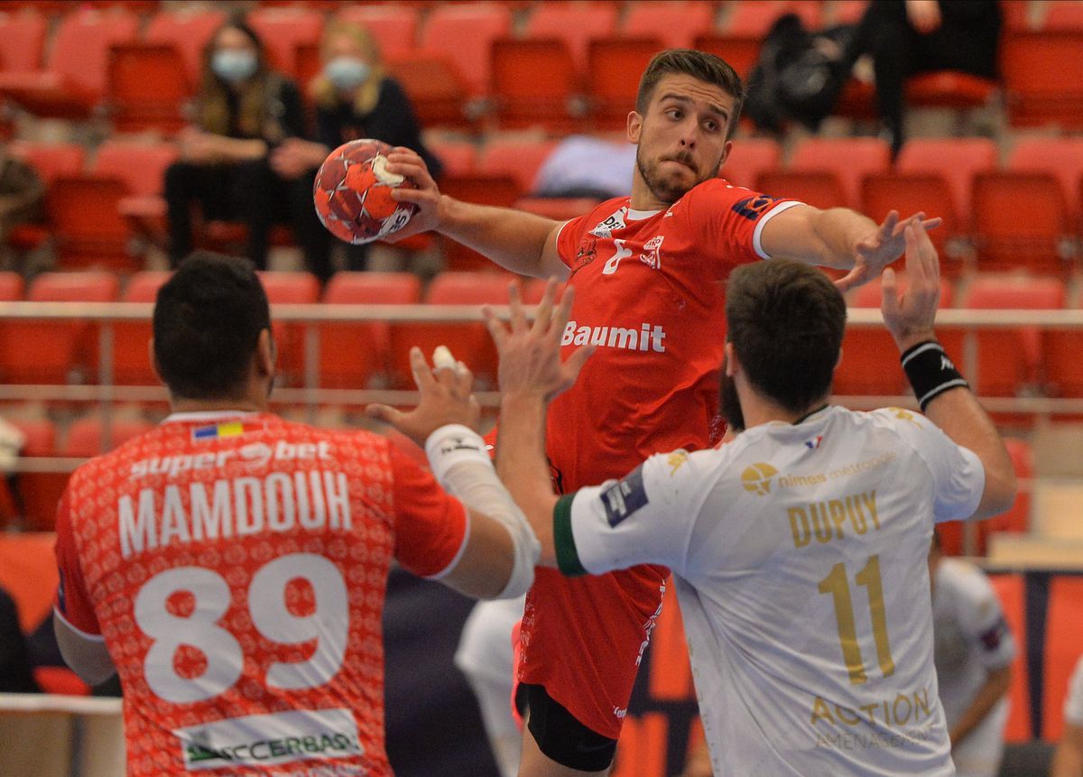FOTO. S-au întors „dulăii” adevărați! Dinamo a obținut prima victorie în grupa B a EHF European League, 29-27 cu Nîmes!