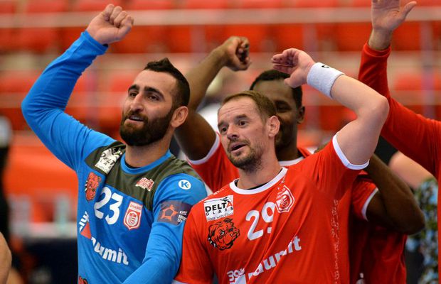 FOTO. S-au întors „dulăii” adevărați! Dinamo a obținut prima victorie în grupa B a EHF European League, 29-27 cu Nîmes!