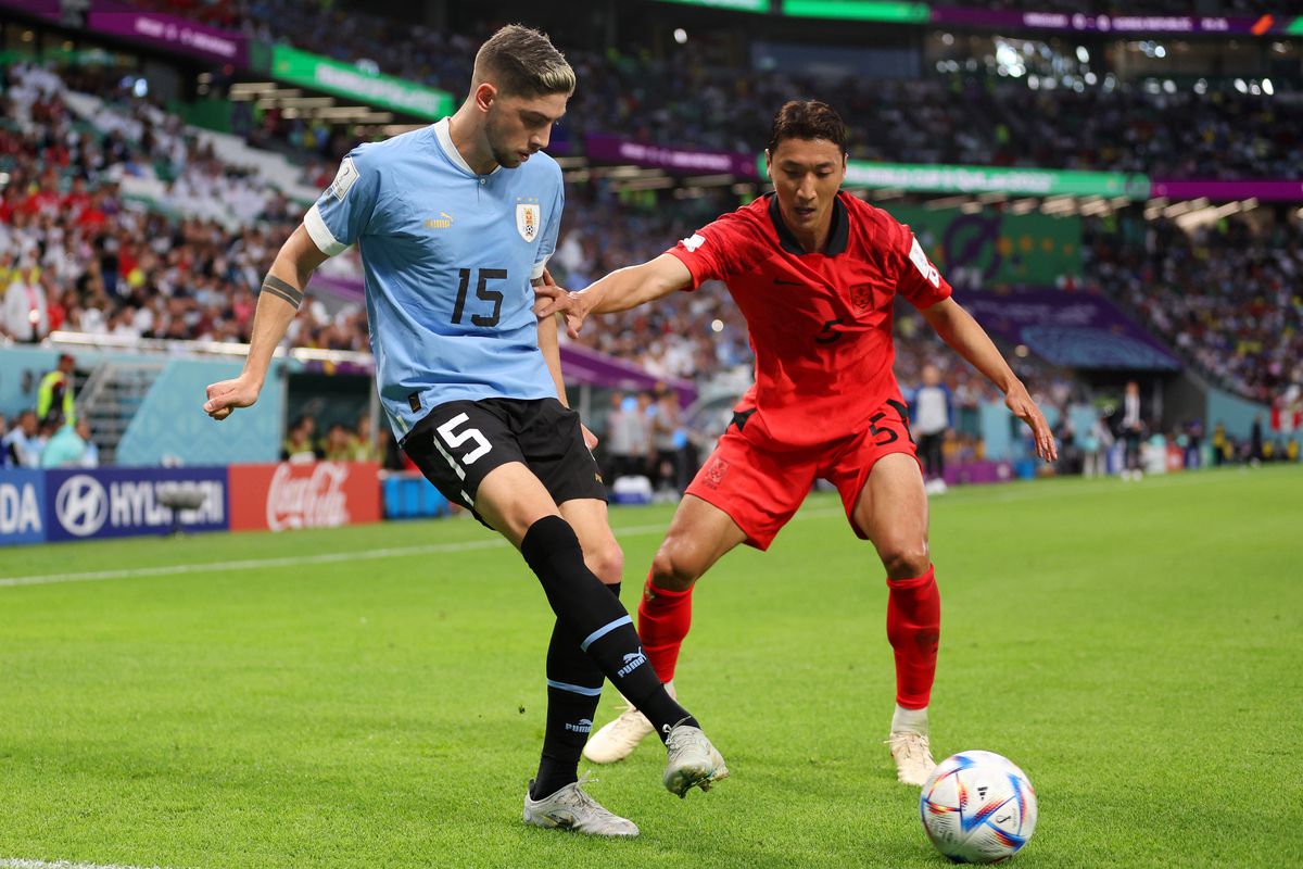 Uruguay - Coreea de Sud s-au anulat reciproc, într-un meci cu două bare și final incendiar