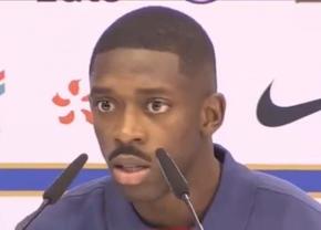 Dembele a aflat în conferință rezultatul din Germania - Japonia și a rămas mască: „Cum? Serios?”
