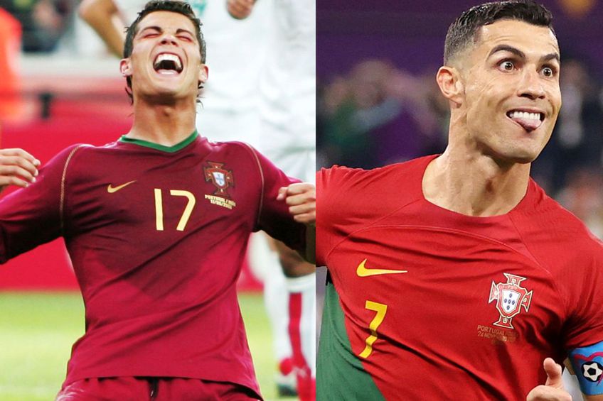 Cristiano Ronaldo e cel mai tânăr și cel mai vârstnic marcator al Portugaliei la un Campionat Mondial / Sursă foto: Guliver/Getty Images