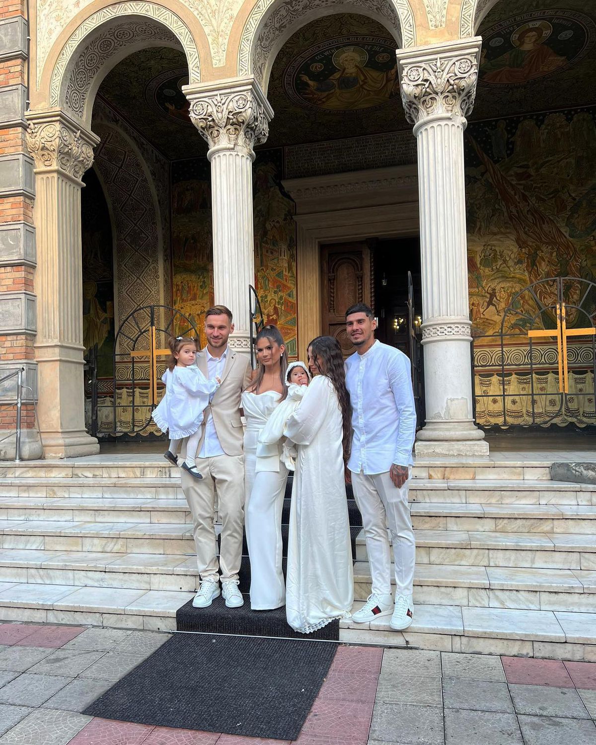 Botez Kasia - Florinel Coman și soția sa Ioana