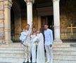 Petrecere în vremea Mondialului: Florinel Coman și Ioana și-au botezat fetița cu nume „pur” » Denis și Vanessa Drăguș au fost nași
