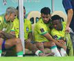 Neymar, în lacrimi pe bancă la Brazilia - Serbia. Foto: Imago