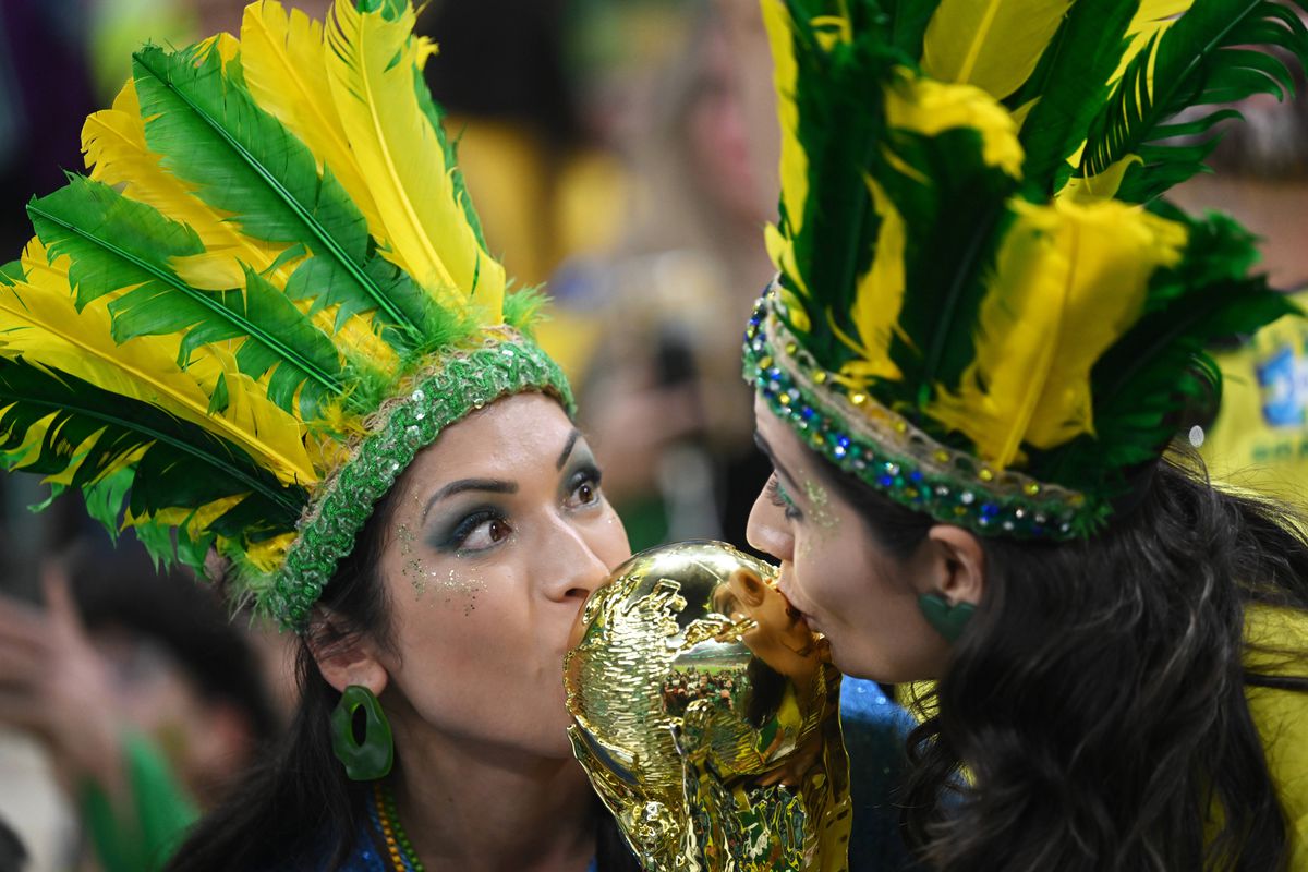 Spectacol în tribune la Brazilia - Serbia