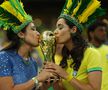 Duelul frumuseților din Qatar » Fanele Braziliei și Serbiei s-au înfruntat pe Lusail