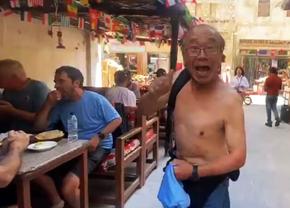 Reporterii GSP au surprins încă un gest de fair-play al japonezilor la Campionatul Mondial » Moment superb în piața veche din Doha