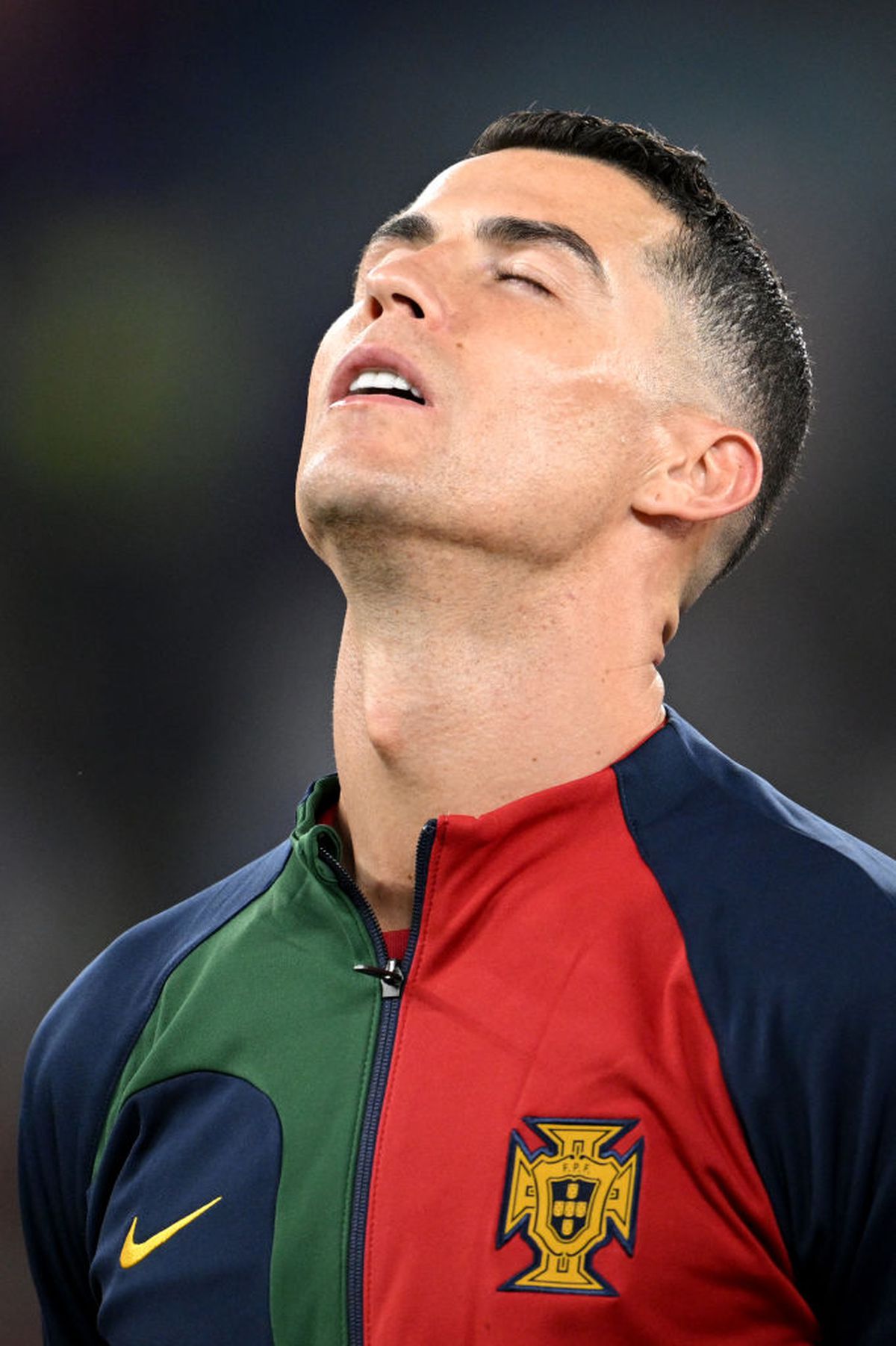 CR7 s-a abținut cu greu » Cum a fost surprins Ronaldo înainte de primul meci la CM 2022