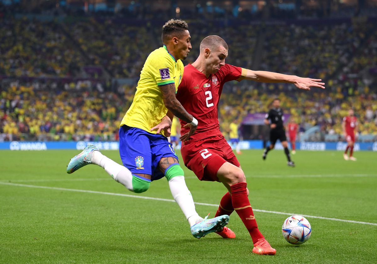 Trimișii GSP au fost pe stadion la Brazilia - Serbia » Favorita Mondialului, victorie după dubla lui Richarlison