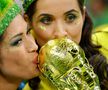 Duelul frumuseților din Qatar » Fanele Braziliei și Serbiei s-au înfruntat pe Lusail