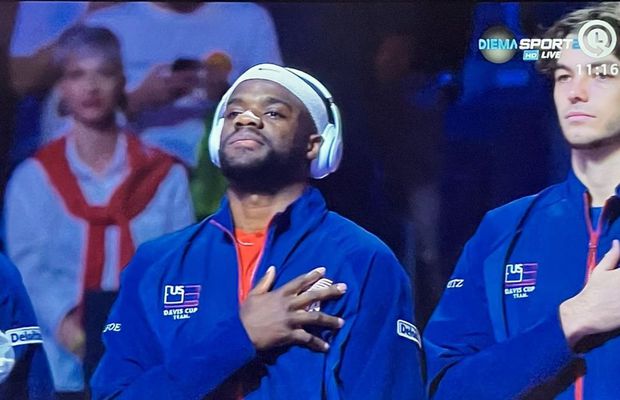 Rebelul Tiafoe, criticat dur pentru gestul făcut azi în America - Italia, la Cupa Davis: „L-aș fi dat afară cu un șut în fund!”