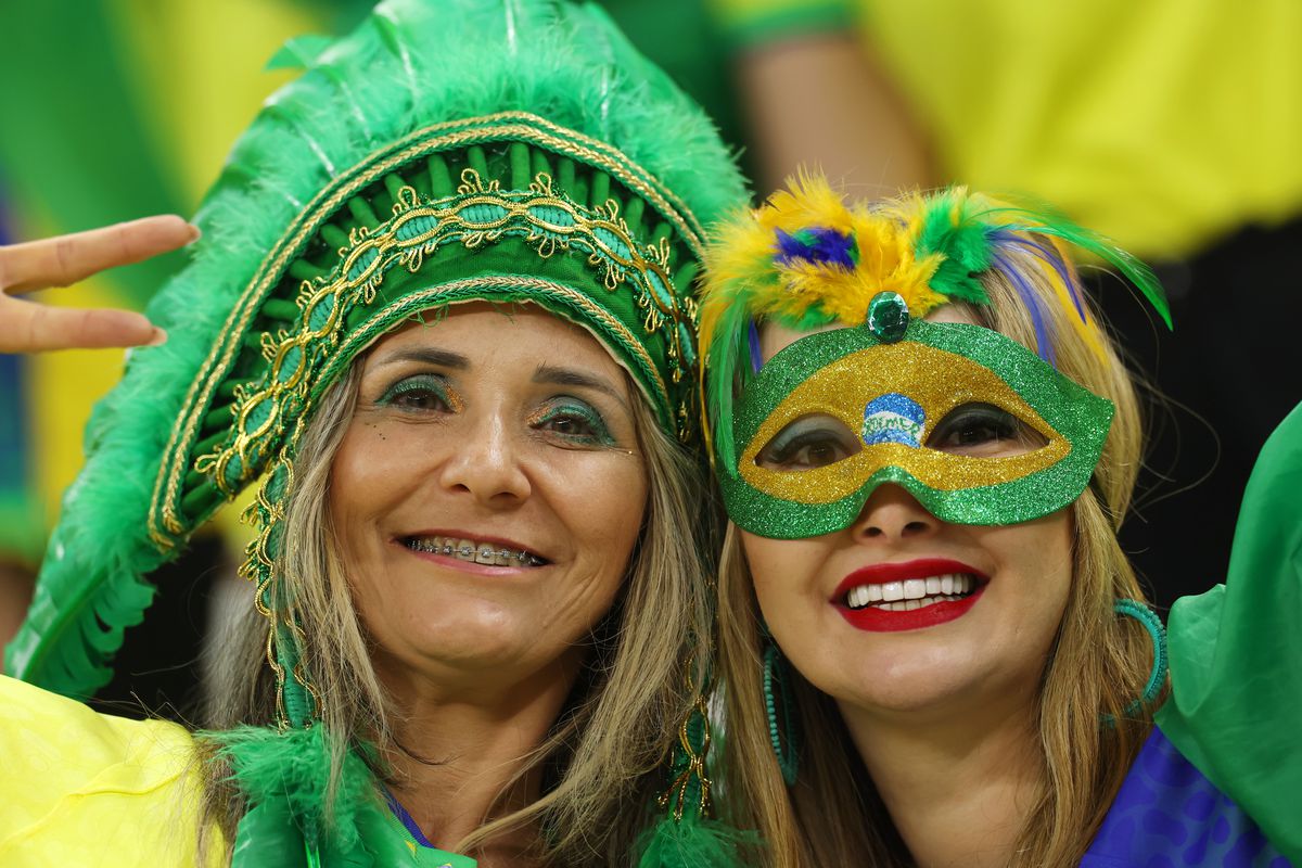 Spectacol în tribune la Brazilia - Serbia