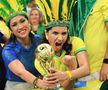 Duelul frumuseților din Qatar » Fanele Braziliei și Serbiei s-au înfruntat pe Lusail