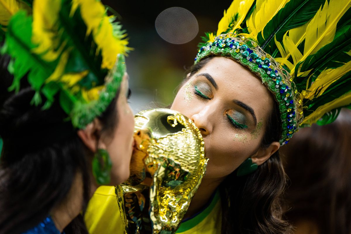 Spectacol în tribune la Brazilia - Serbia