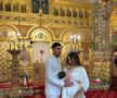 Petrecere în vremea Mondialului: Florinel Coman și Ioana și-au botezat fetița cu nume „pur” » Denis și Vanessa Drăguș au fost nași