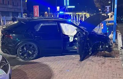 Balotelli a făcut praf un Audi Q8! De ce i-au luat polițiștii permisul