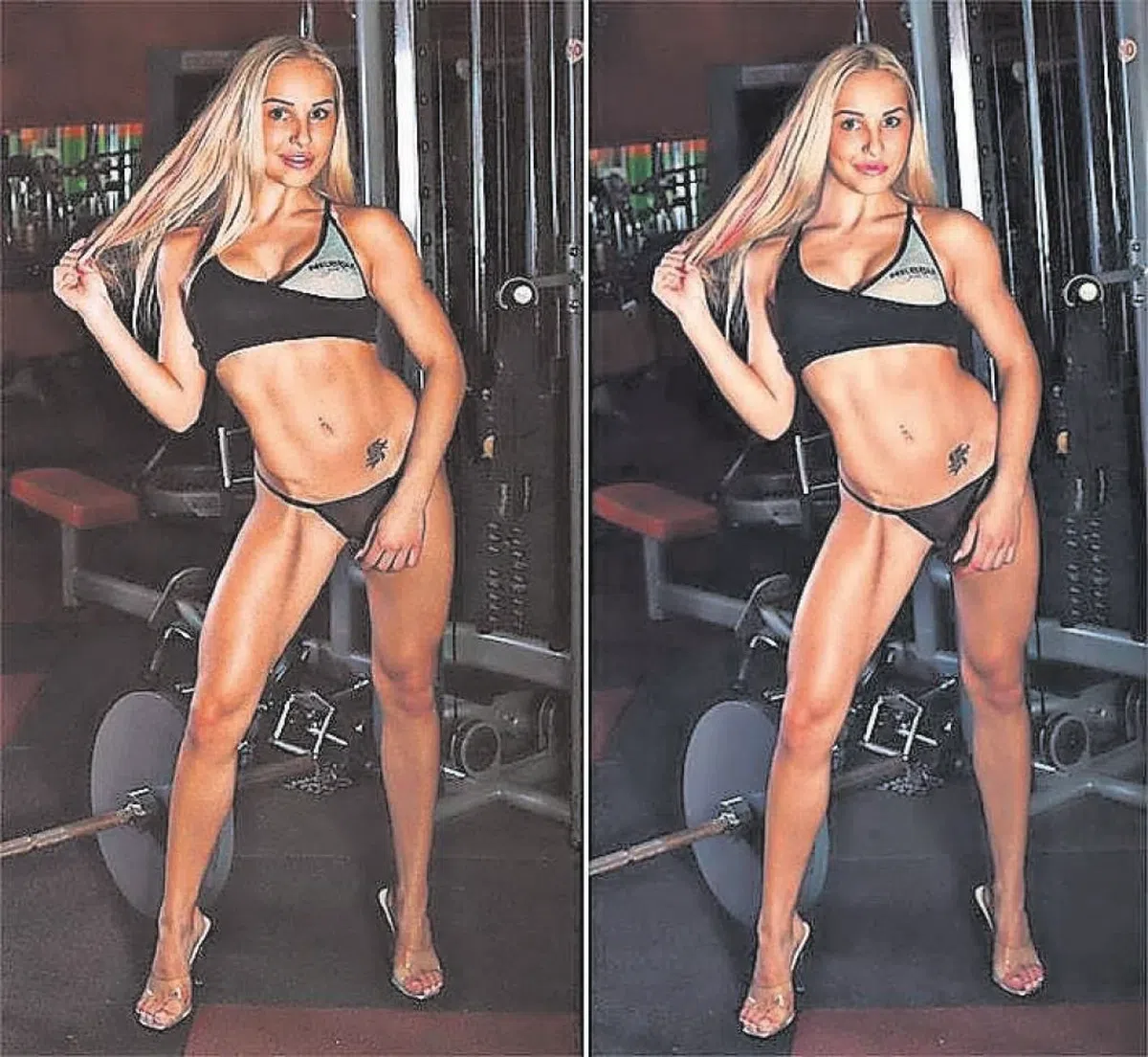 FOTO Modelul de fitness Vanessa Hrubovčáková