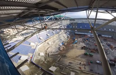 Imagini senzaționale! Stadionul de 634 de milioane de euro din Premier League prinde contur » Va fi inaugurat sezonul viitor