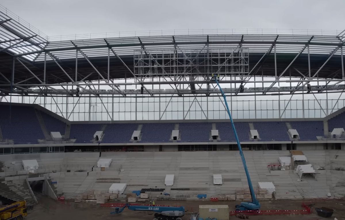 Imagini senzaționale! Stadionul de 634 de milioane de euro din Premier League prinde contur » Va fi inaugurat sezonul viitor