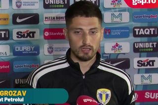Grozav, descumpănit după eșecul cu CFR Cluj: „Știam acest lucru dinainte de meci”