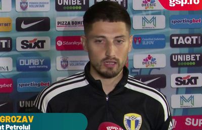 Grozav, descumpănit după eșecul cu CFR Cluj: „Știam acest lucru dinainte de meci”