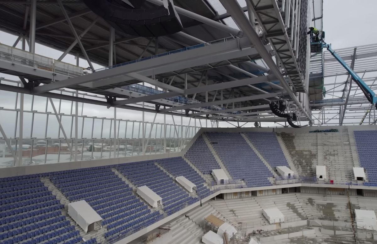 Imagini senzaționale! Stadionul de 634 de milioane de euro din Premier League prinde contur » Va fi inaugurat sezonul viitor