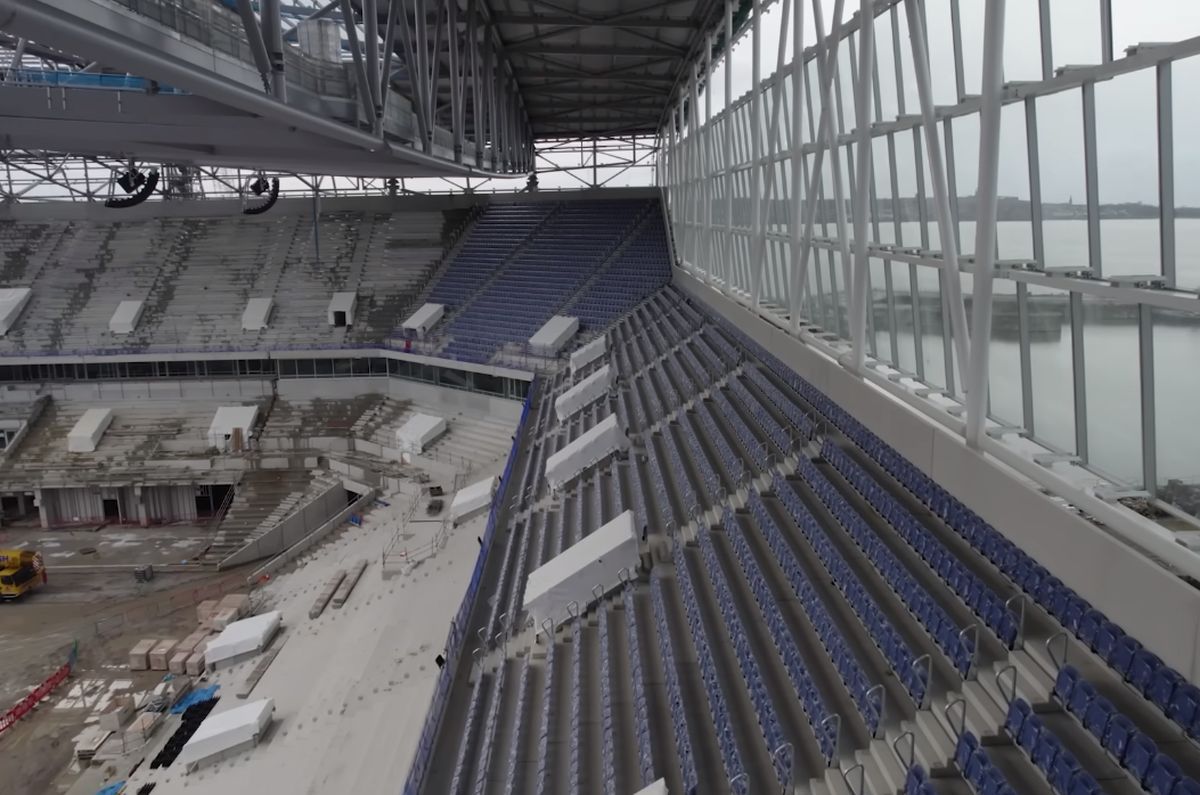 Imagini senzaționale! Stadionul de 634 de milioane de euro din Premier League prinde contur » Va fi inaugurat sezonul viitor