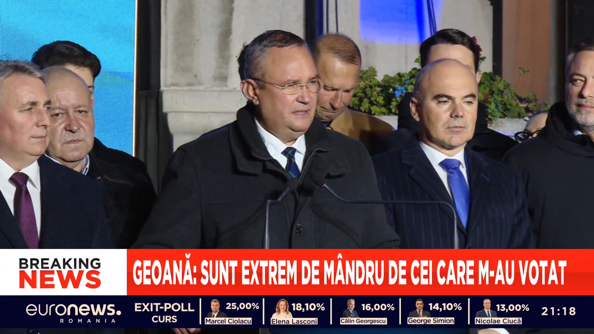 Momente ca în peluză, imediat după apariția exit poll-ului pentru prezidențiale: „Demisia, demisia!”