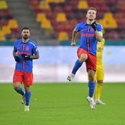 Darius Olaru, în FCSB - Unirea Slobozia, foto: Cristi Preda (GSP)