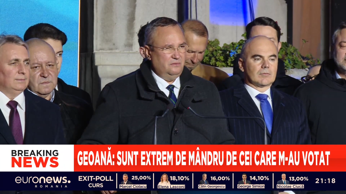 Momente ca în peluză, imediat după apariția exit poll-ului pentru prezidențiale: „Demisia, demisia!”