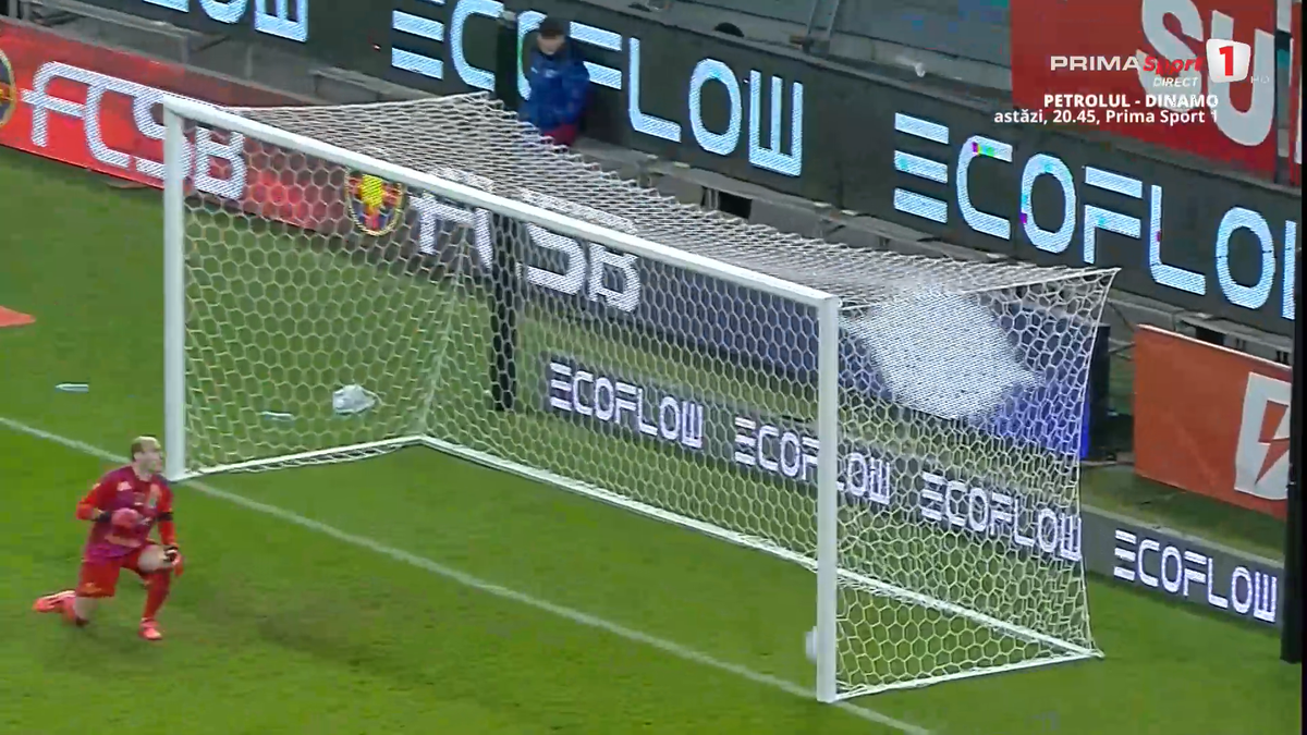 Olaru, gol controversat în FCSB - Slobozia