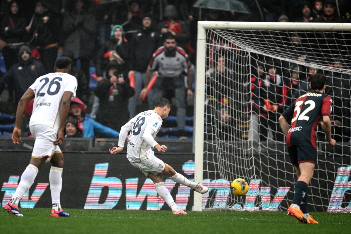 Răzvan Marin, gol în meciul cu Genoa