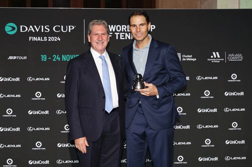 David Haggerty și Rafael Nadal la Malaga FOTO Guliver/GettyImages