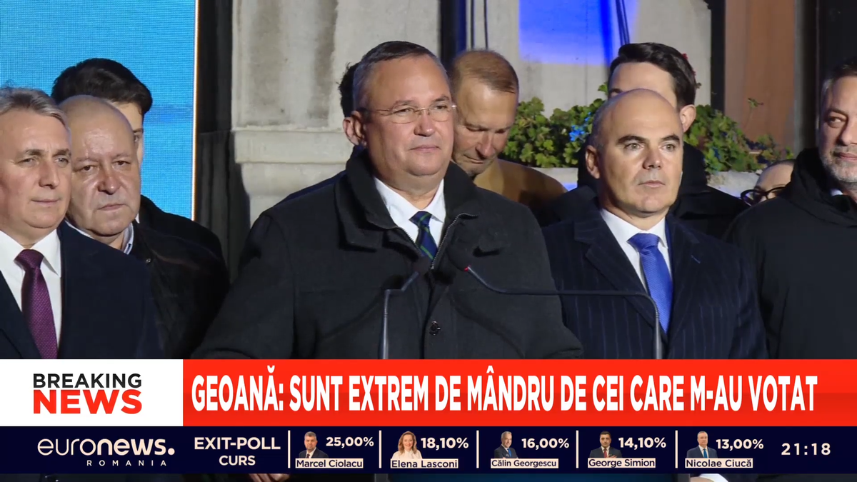 Momente ca în peluză, imediat după apariția exit poll-ului pentru prezidențiale: „Demisia, demisia!”