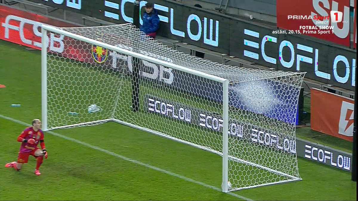 Olaru, gol controversat în FCSB - Slobozia