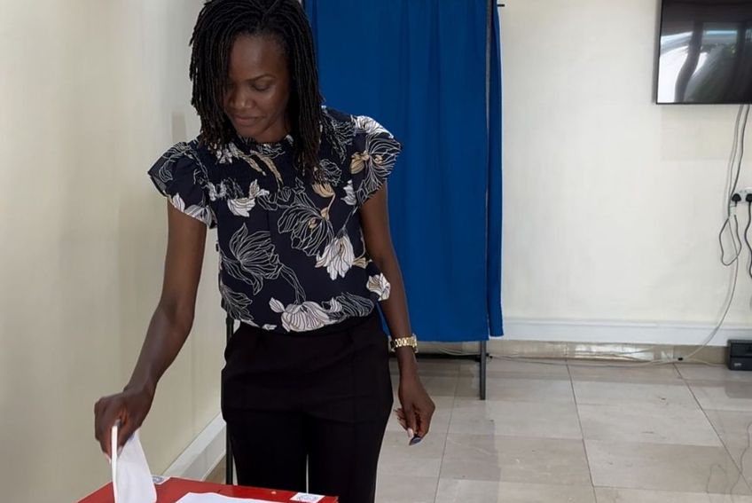 Joan Chelimo Melly, atletă din Kenya, dar care a reprezentat România la Jocurile Olimpice, a votat la alegerile prezidențiale.