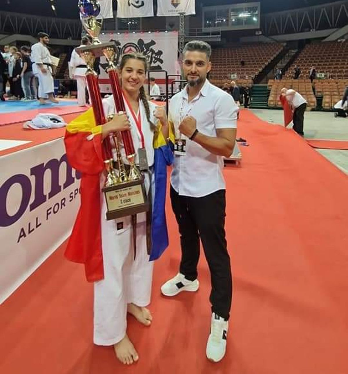 Agnes Georgescu, vicecampioană mondială la Kyokushin Karate