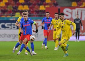 FCSB - Unirea Slobozia deschide ziua în etapa #17 a Superligii. Gol controversat marcat de Olaru