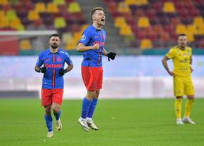 Darius Olaru, contrariat de o fază din FCSB - Slobozia: „Nu pot să îmi explic”
