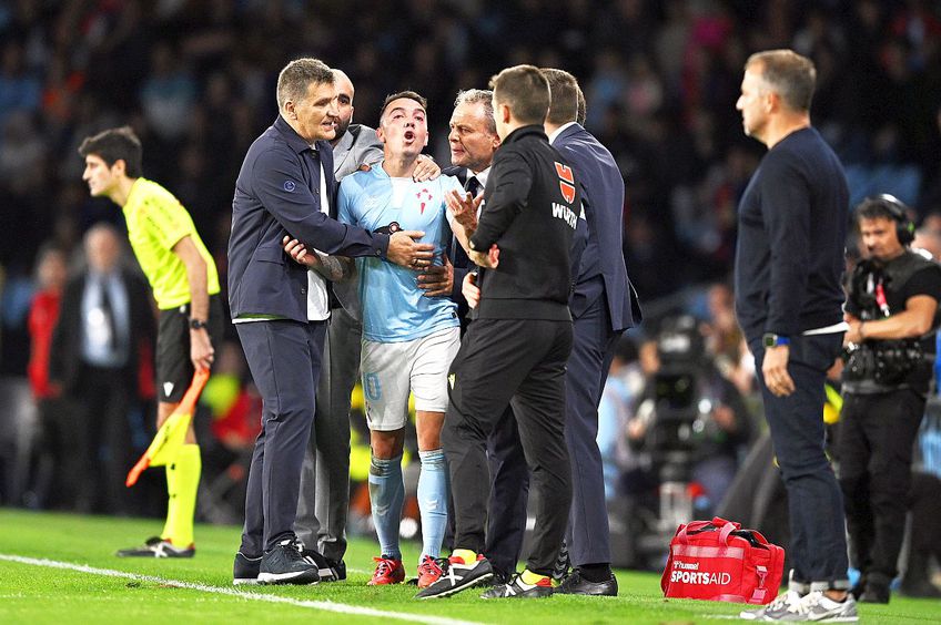 Iago Aspas a făcut scandal în Celta Vigo - Barcelona // foto: Guliver/gettyimages