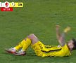 Danny Armstrong s-a accidentat în FC Botoșani - Dinamo // FOTO: captură Digi Sport