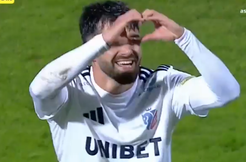 Sebastian Mailat, după golul marcat cu Dinamo