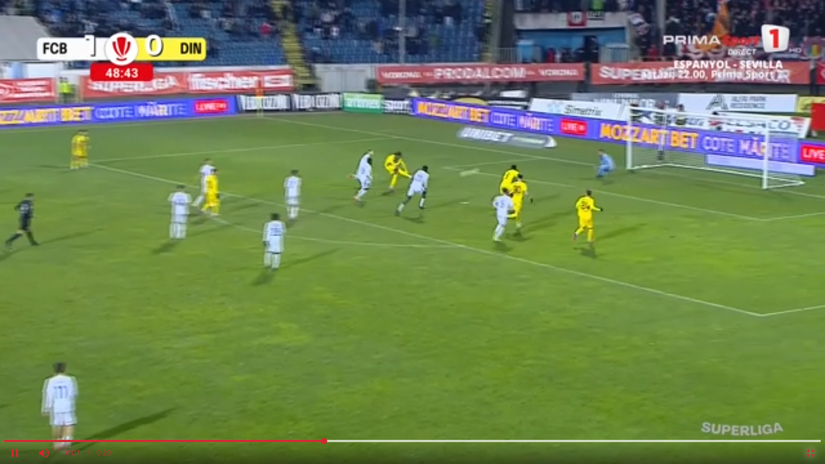 L-a exasperat pe Zeljko Kopic în Botoșani - Dinamo » S-a făcut de râs de două ori în 4 minute