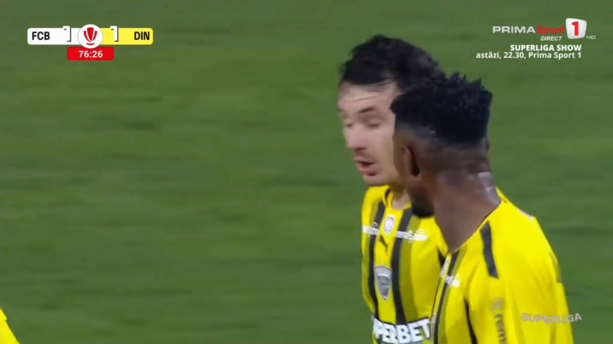Golul marcat de Opruț în Botoșani - Dinamo