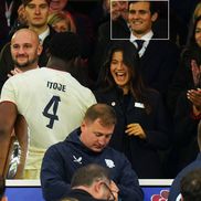 Emma Răducanu, în tribune la Anglia - Noua Zeelandă în Quilter Nations Series. Încadrat, Jack Coman / foto: Imago Images