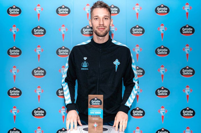 Ionuț Radu, premiat în Spania // FOTO: rccelta.es