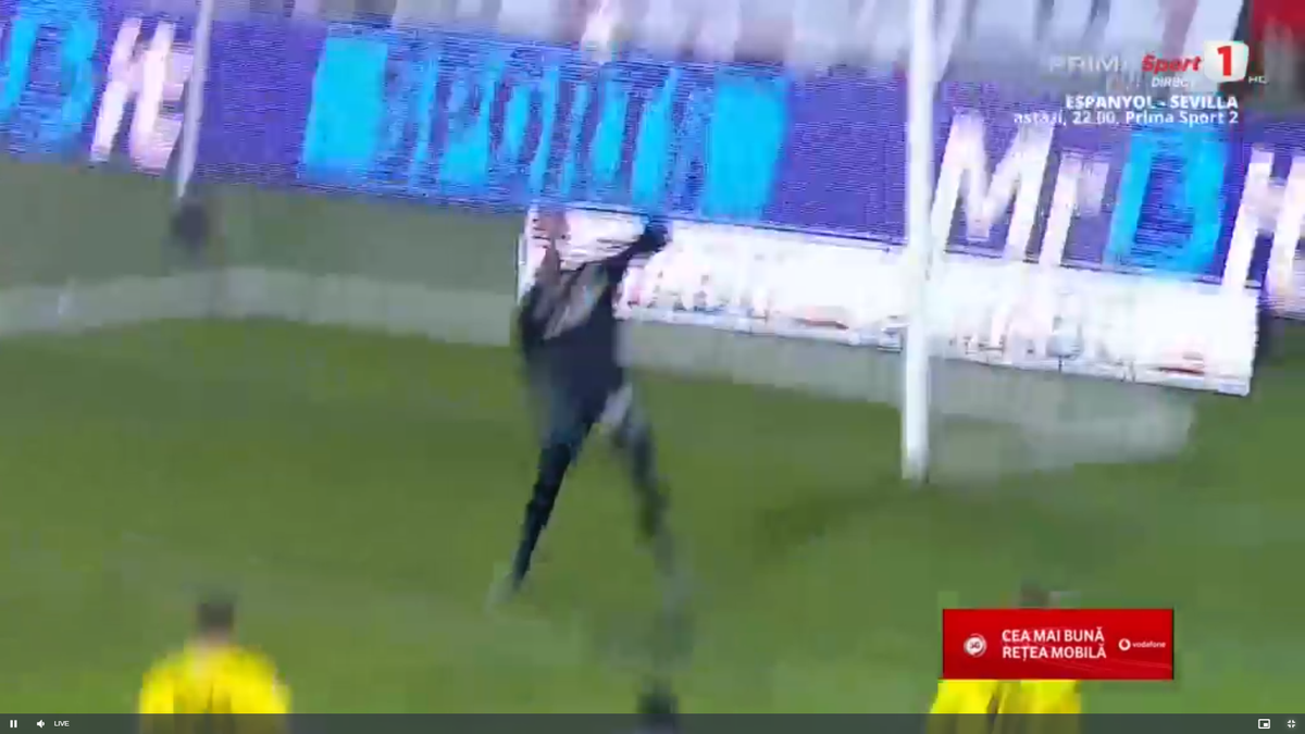 Golul lui Mailat din Botoșani - Dinamo