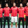Echipa de Cupa Davis a Spaniei, Ferrer, Munar, Carreno, Martinez, Granollers Foto: Imago Images