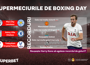 Boxing Day în Premier League: Meciuri imprevizibile, SuperPariuri şi recorduri care încă stau în picioare